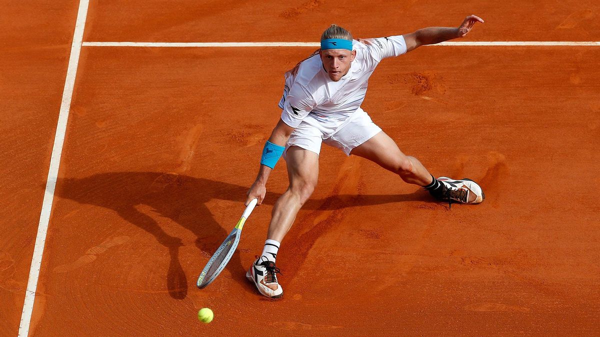 Davidovich, en el Abierto de Montecarlo.