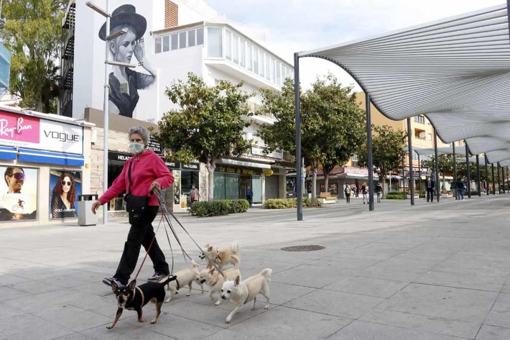 Lunes, 27 de abril | Las calles de Torremolinos durante el estado de alarma