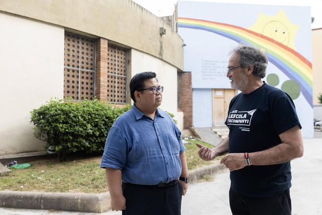 El compromiso histórico de los agustinos con el barrio de Sant Roc de Badalona, donde "muchos laicos dan un gran ejemplo"