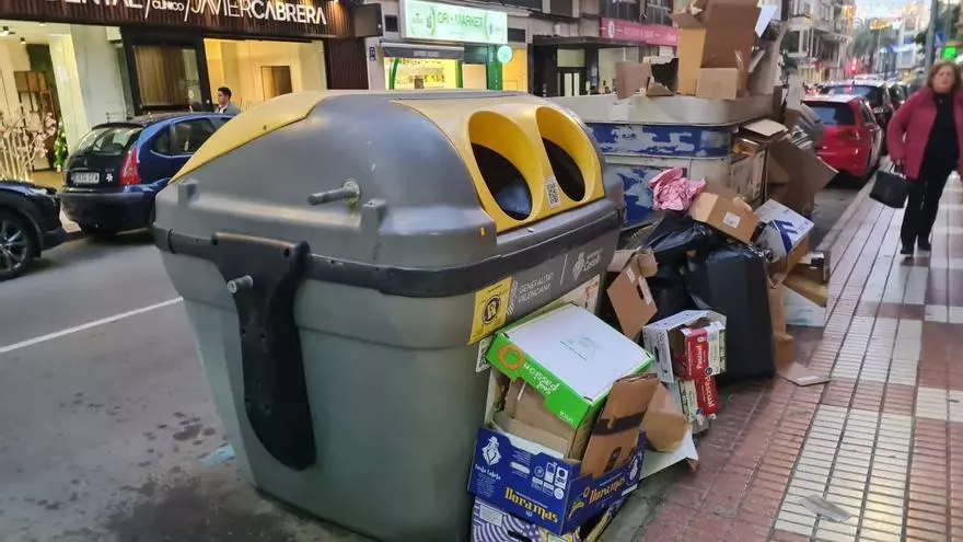 Compromís insta a reforzar la recogida selectiva en Castelló durante las fiestas navideñas