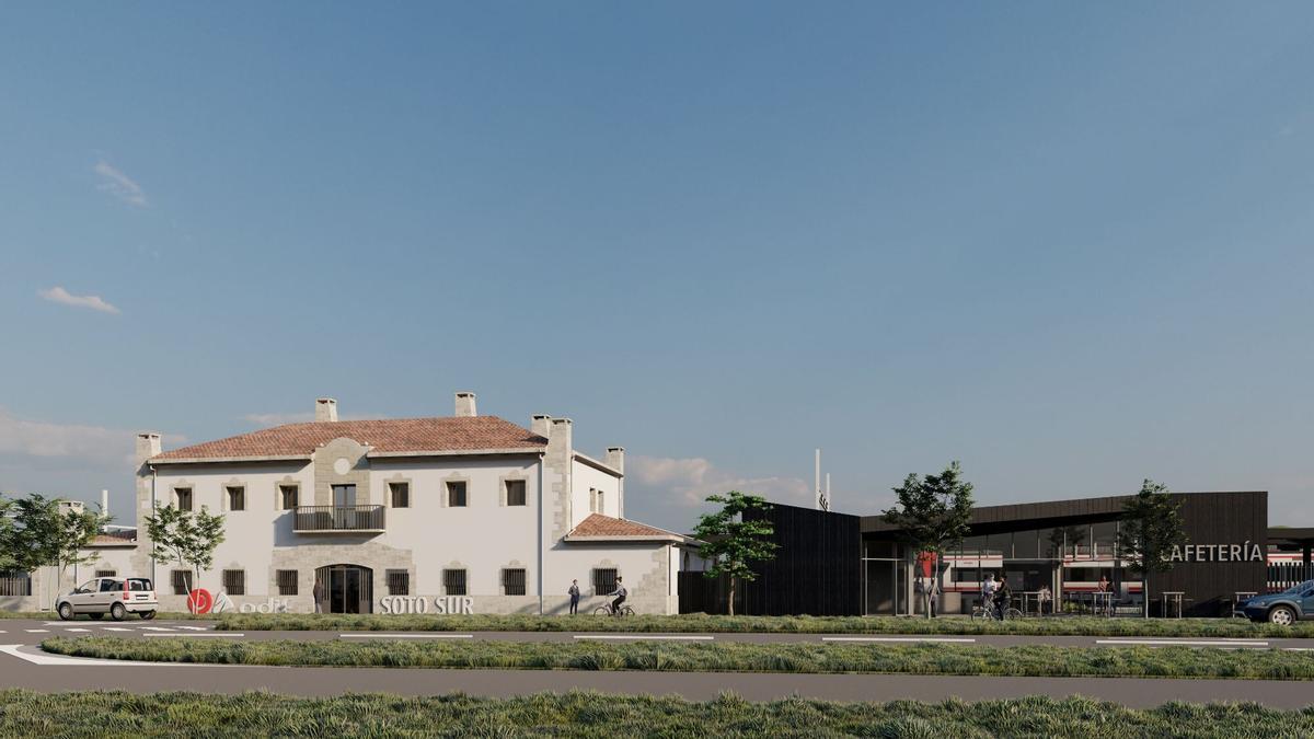 Infografía de la estación