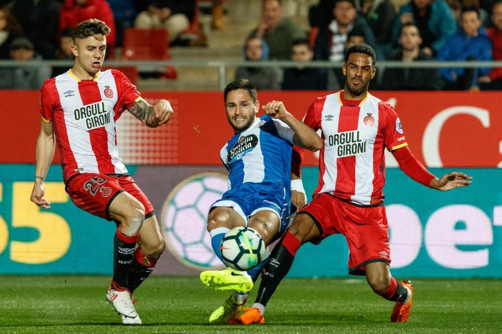 El Dépor cae con claridad en Girona