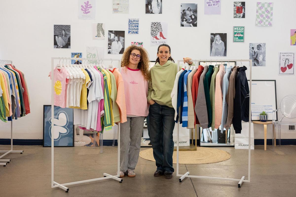 Voladora, la marca de ropa que arrasa en sus Pop-Up de Zaragoza: "Teníamos que reponer todos los días"
