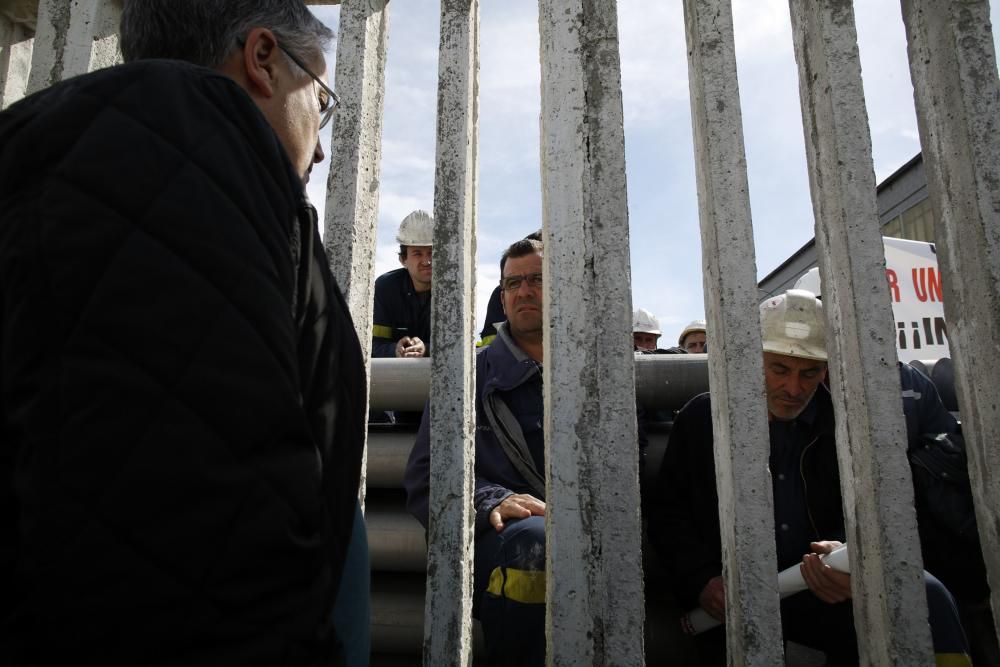 Los despedidos de Montrasa visitan Alcoa