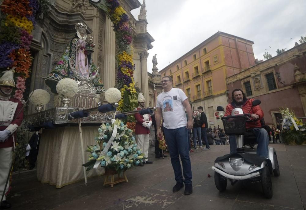 Ofrenda floral a la Morenica