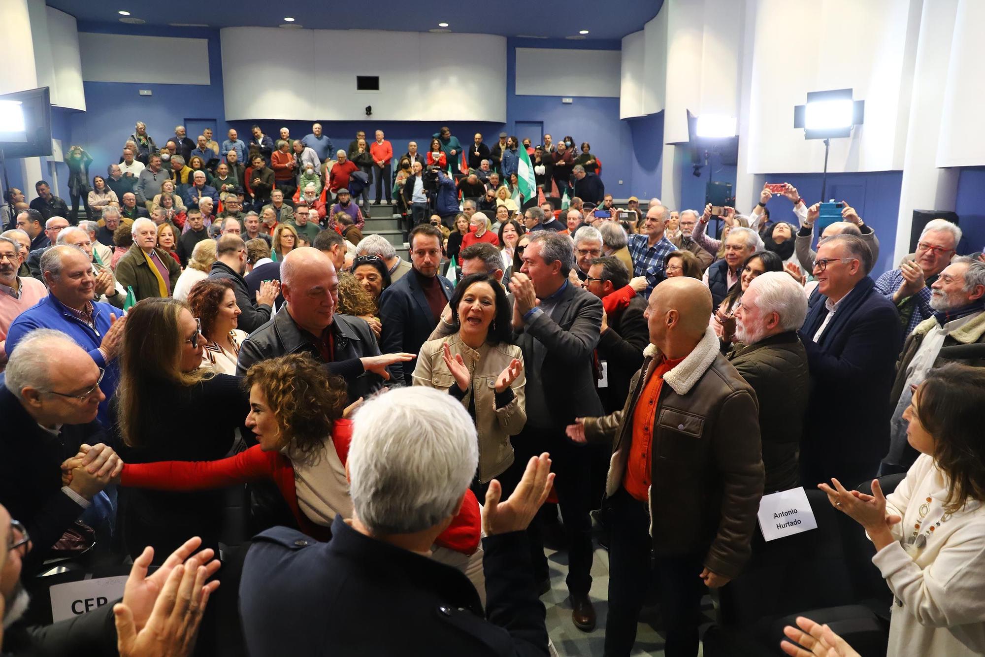 Presentación de Antonio Hurtado como candidato del PSOE a la alcaldía de Córdoba