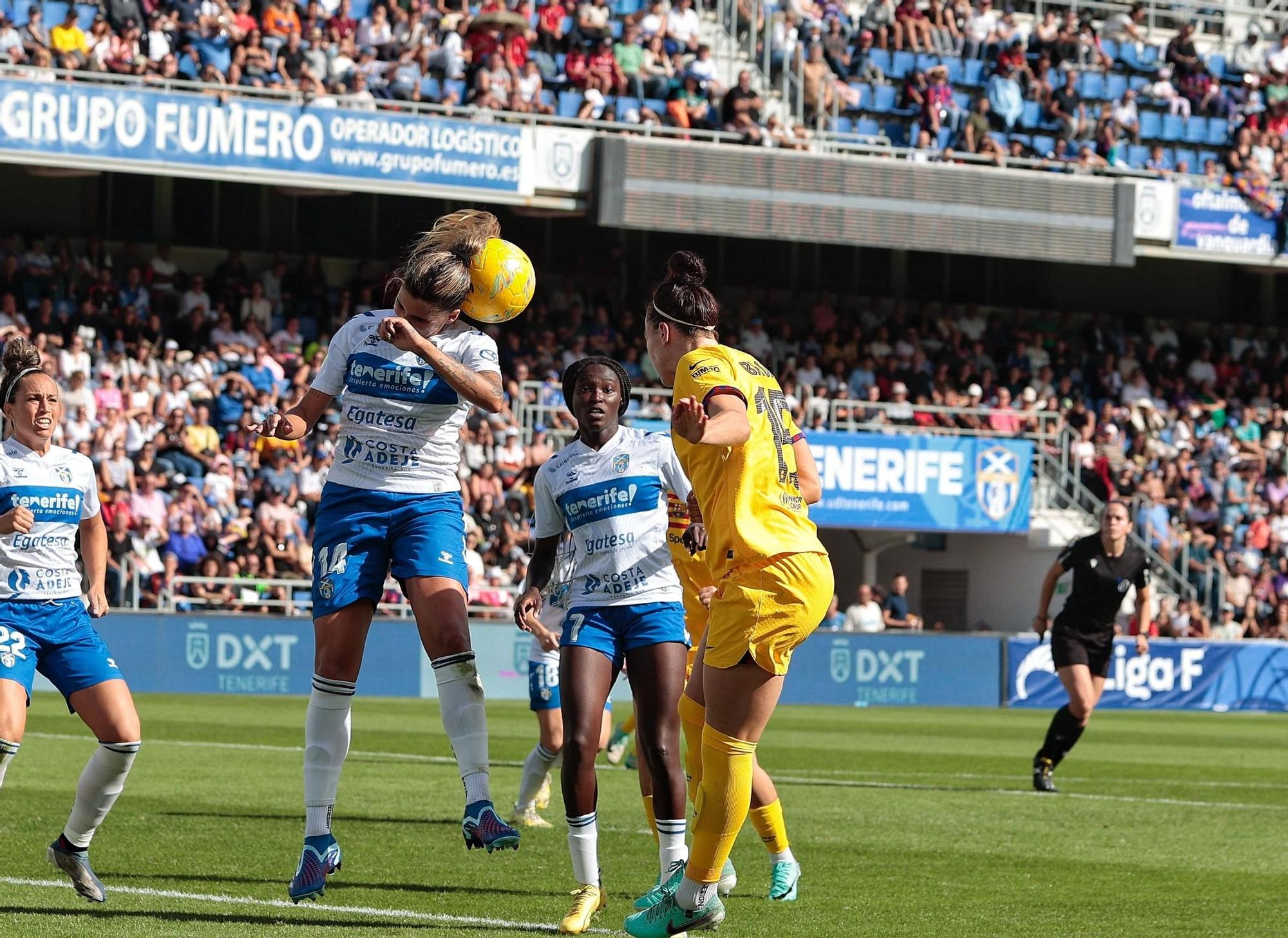 Revive el UD Costa Adeje Tenerife - FC Barcelona en imágenes