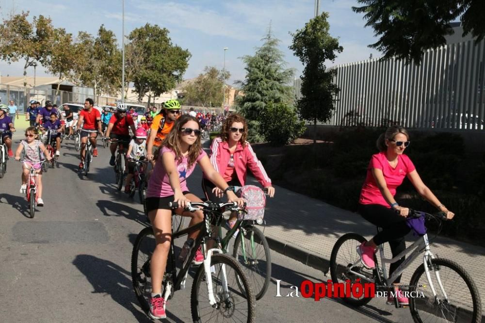 Ciclopaseo para clausular en Lorca los JDG