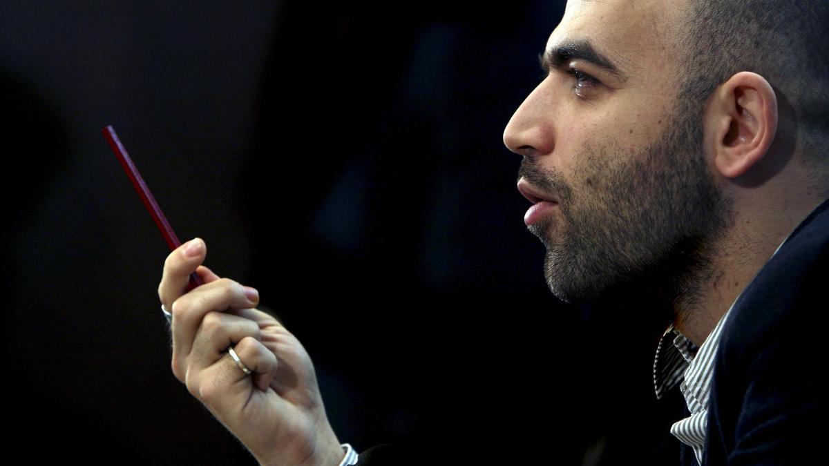 El periodista y escritor Roberto Saviano.