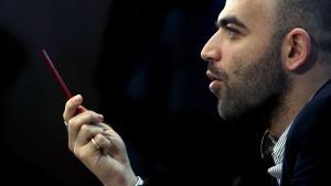 El periodista y escritor Roberto Saviano.