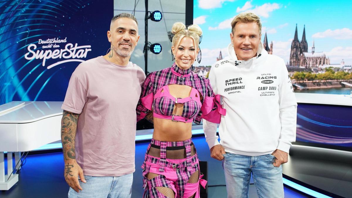 Die diesjährige Jury: Bushido, Isi Glück und Dieter Bohlen.