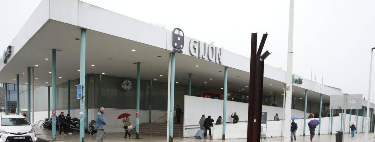 Estación provisional de Sanz Crespo.