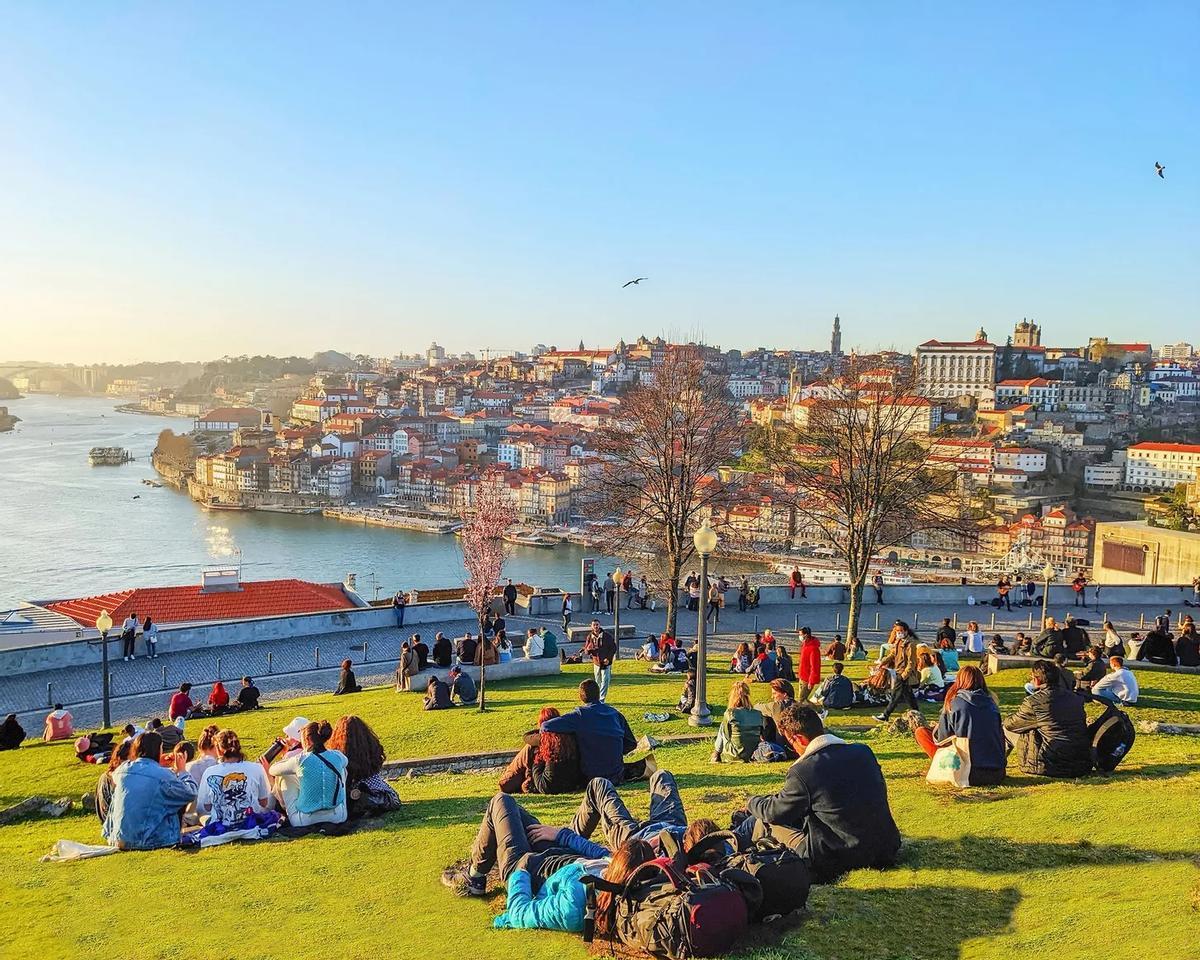 Vista de la ciudad de Oporto, incluida en el estudio de la OCDE