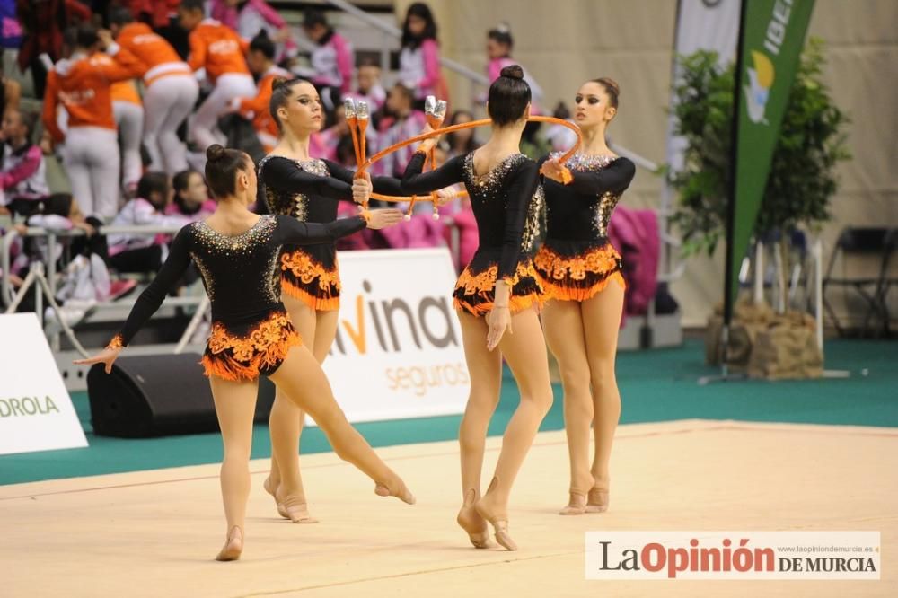 Campeonato de Gimnasia Rítmica: entrega de trofeos del sábado por la noche