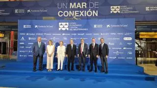 La primera jornada del II Foro del Mediterráneo, en imágenes