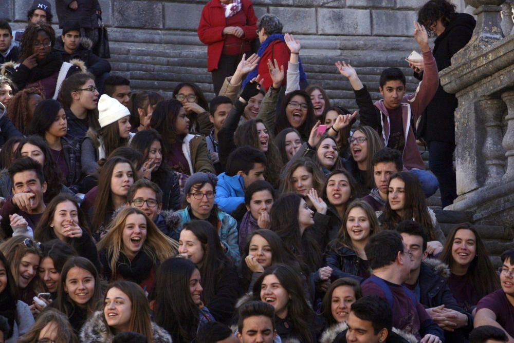 Trobada d''alumnes de llatí de 4t d''ESO a Girona