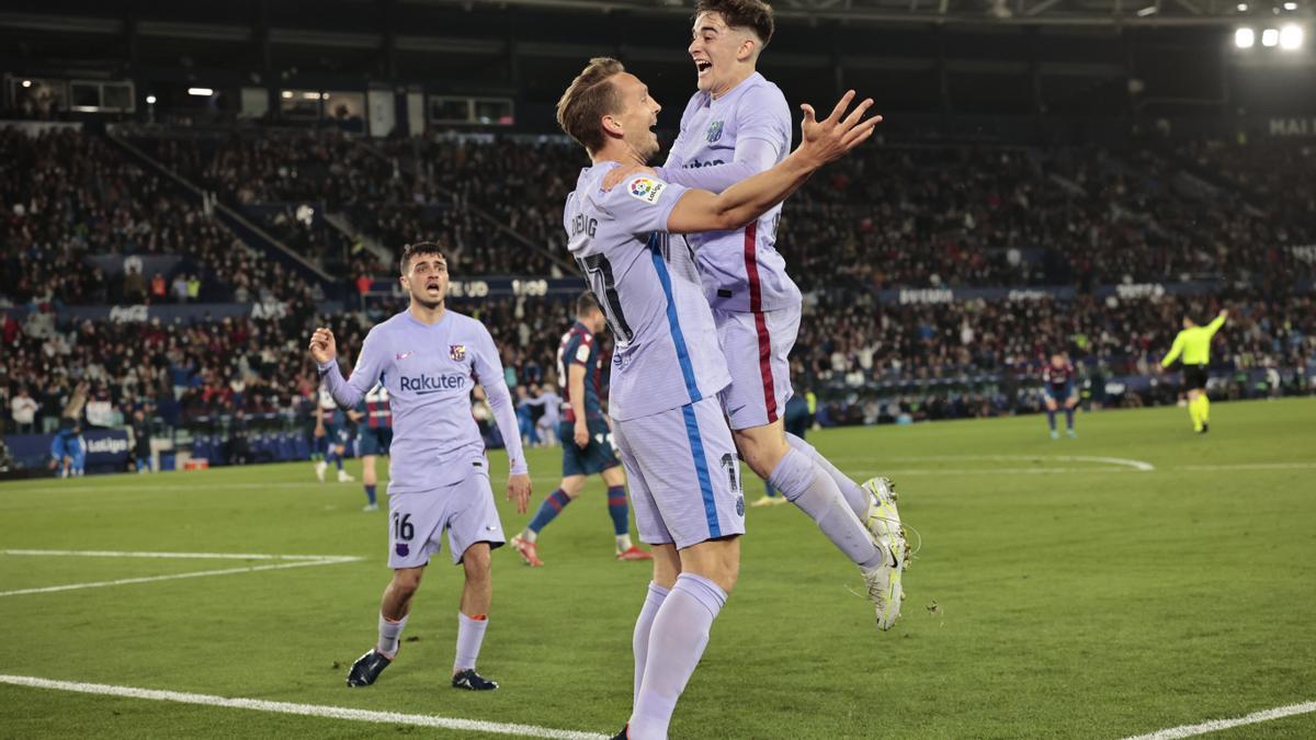 Levante - FC Barcelona, en imágenes.