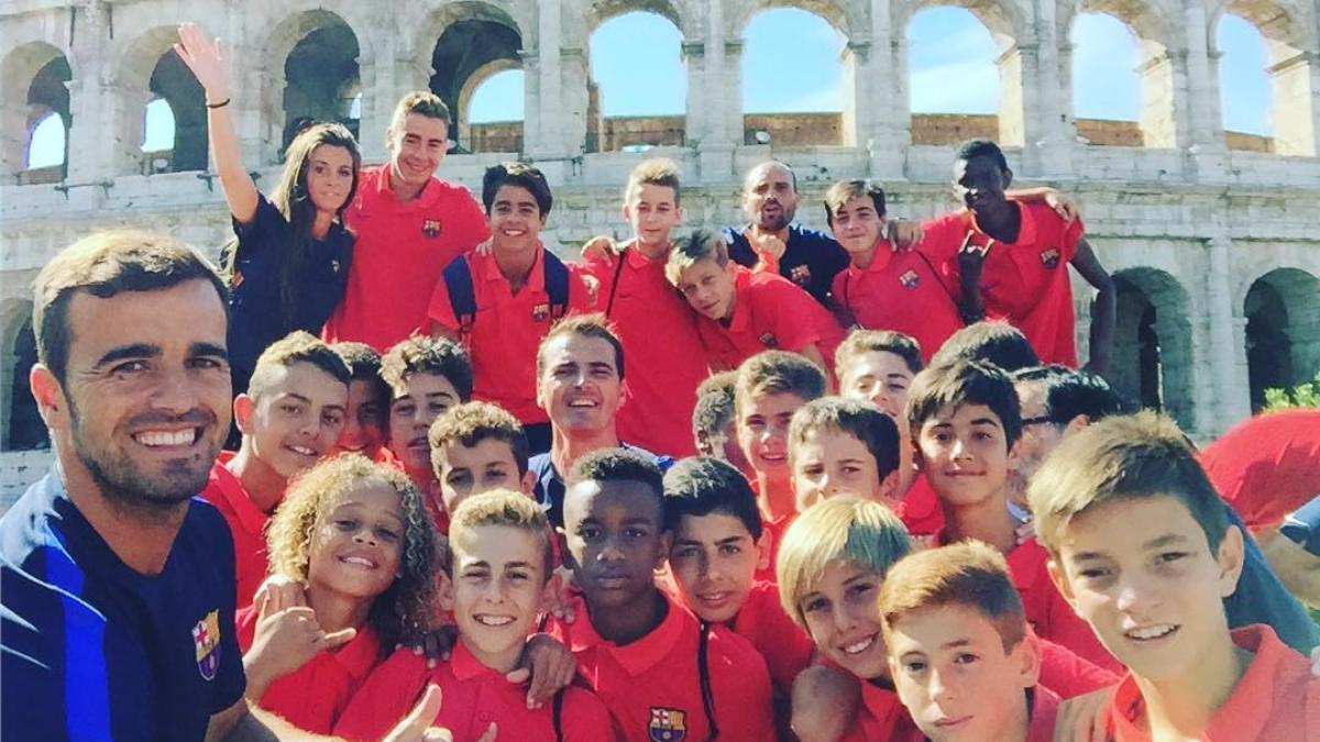 Carles Martínez entrenó a Fermín, Balde o Xavi Simons durante su etapa en La Masia