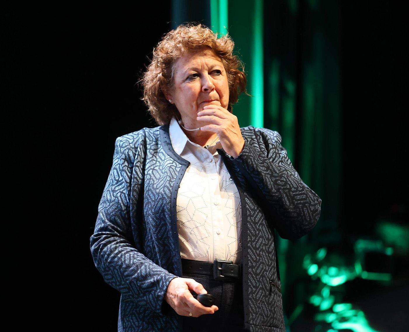 Begoña Ibarrola, durante su ponencia en el V Foro de Educación