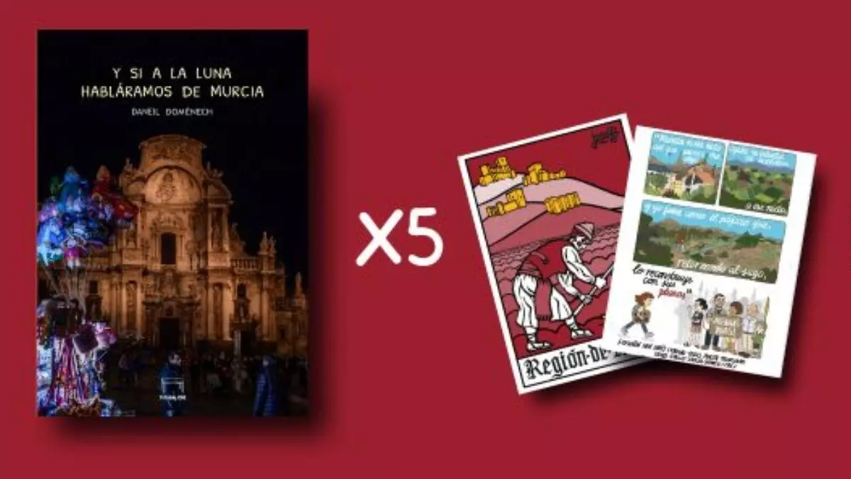 Jóvenes artistas piden ayuda para publicar un libro sobre Murcia: 'Y si a la luna habláramos de Murcia'