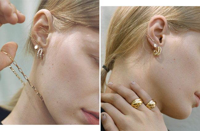 Zara lanza su primera colección de joyas bañadas en oro de 24 quilates -  Woman