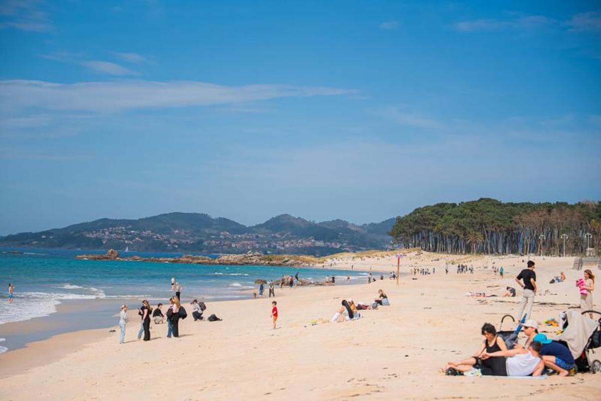 Un día de buen tiempo, la semana pasada en Vigo.