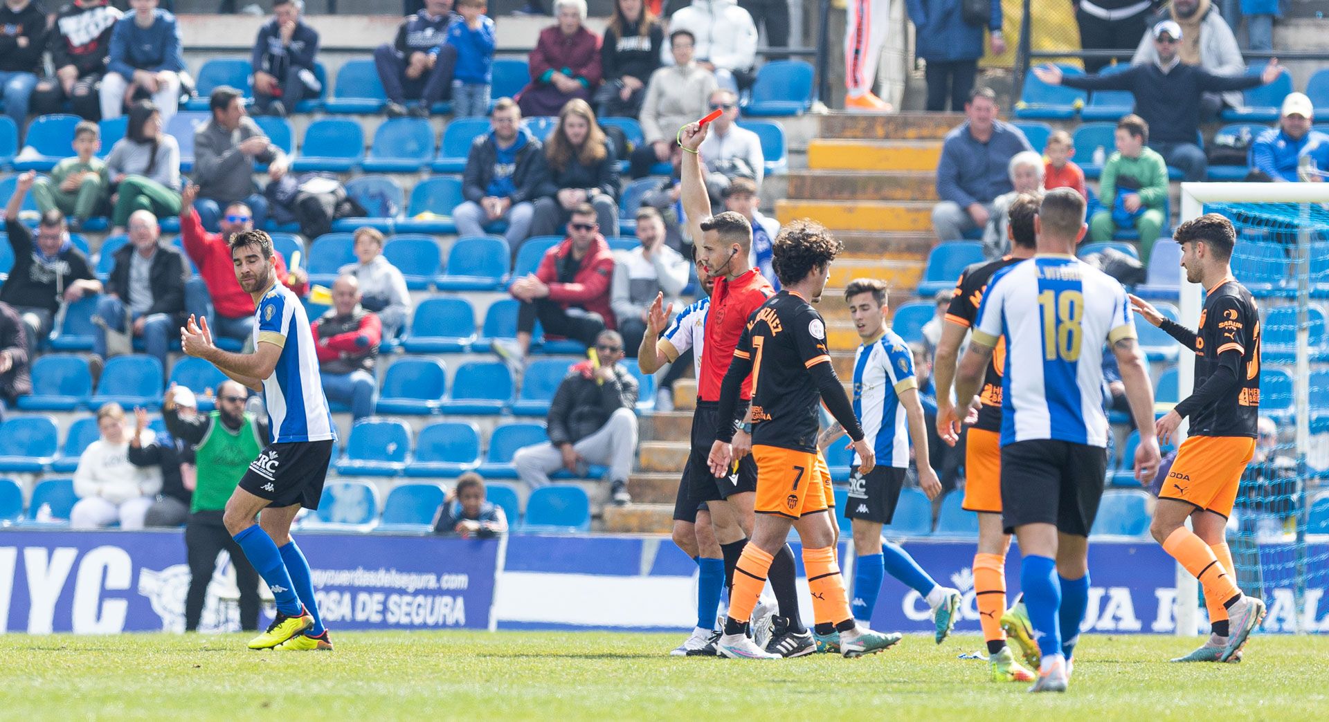 Derrota del Hércules ante el Valencia Mestalla