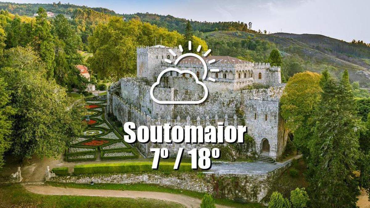 El tiempo en Soutomaior: previsión meteorológica para hoy, domingo 29 de marzo