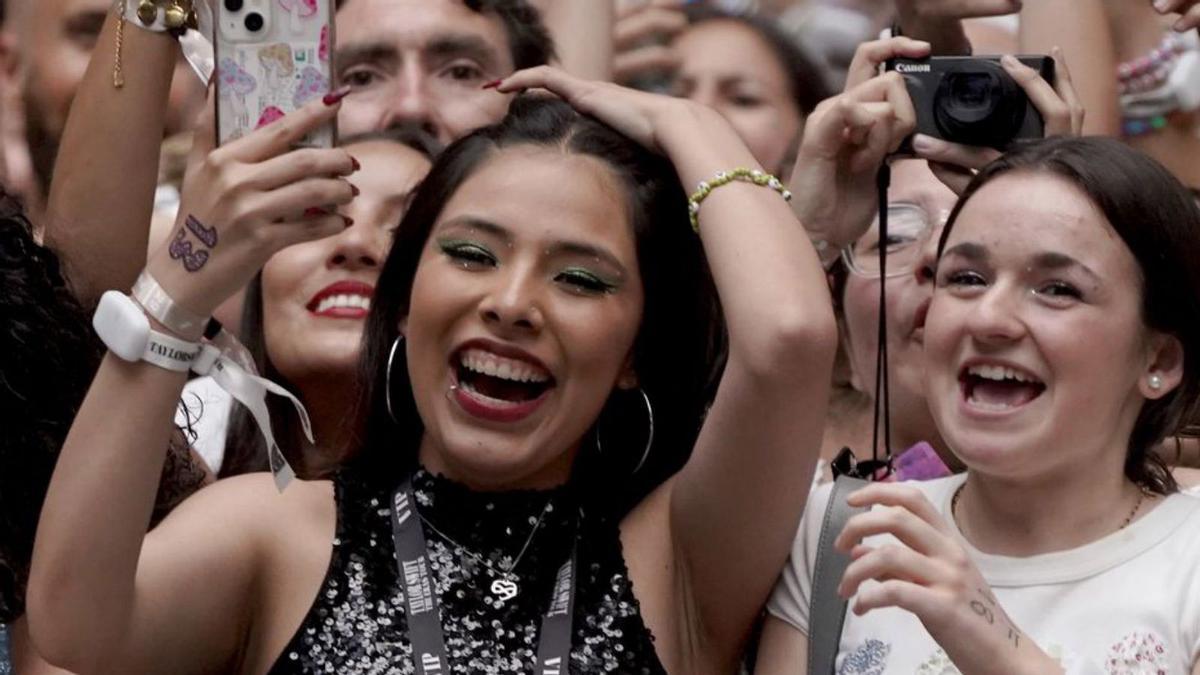 Concert de Taylor Swift, el maig passat, al Santiago Bernabéu.