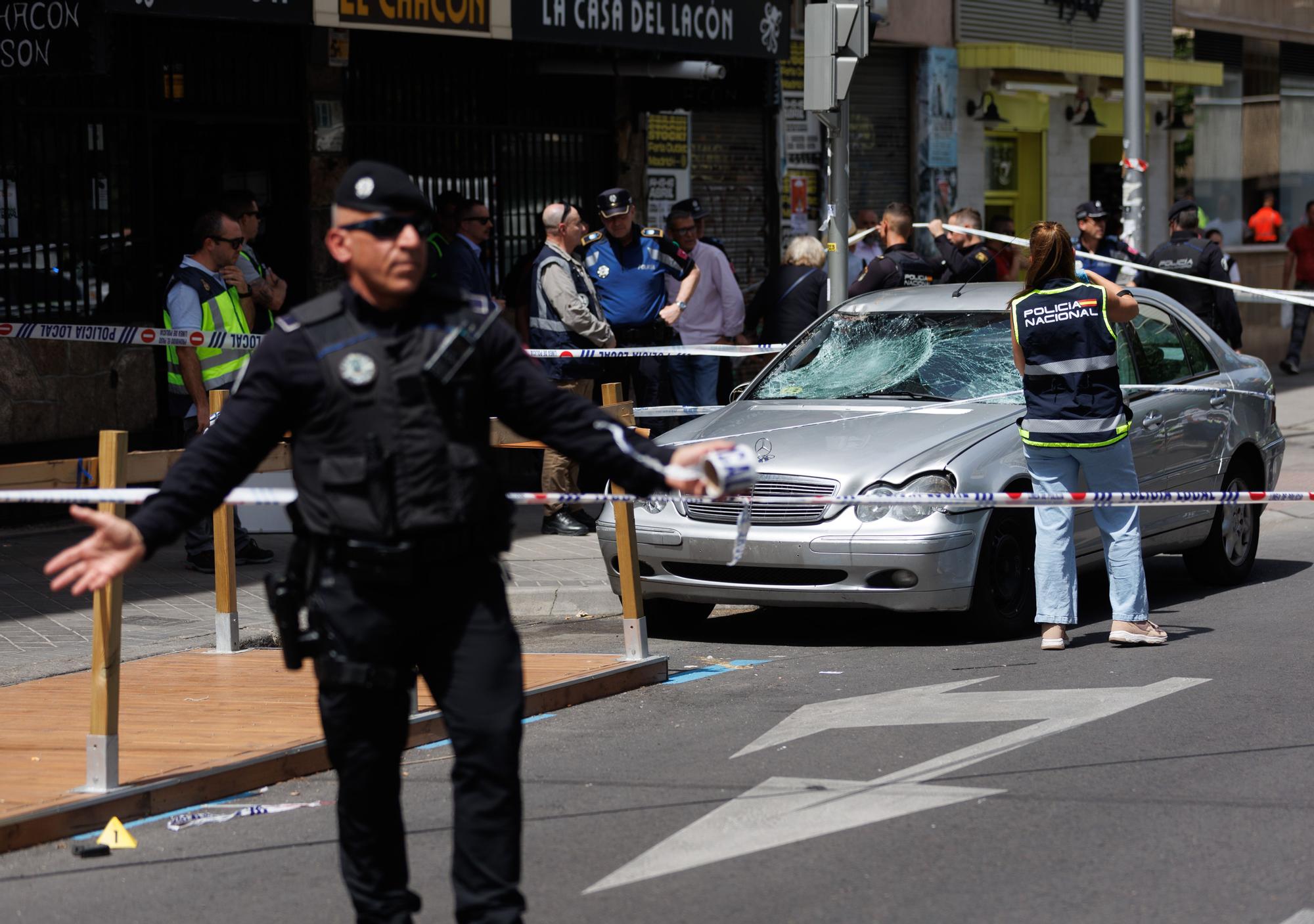 Moren dues persones a Madrid atropellades per un vehicle