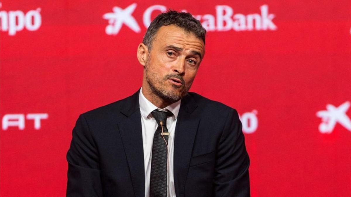 Luis Enrique, seleccionador de España