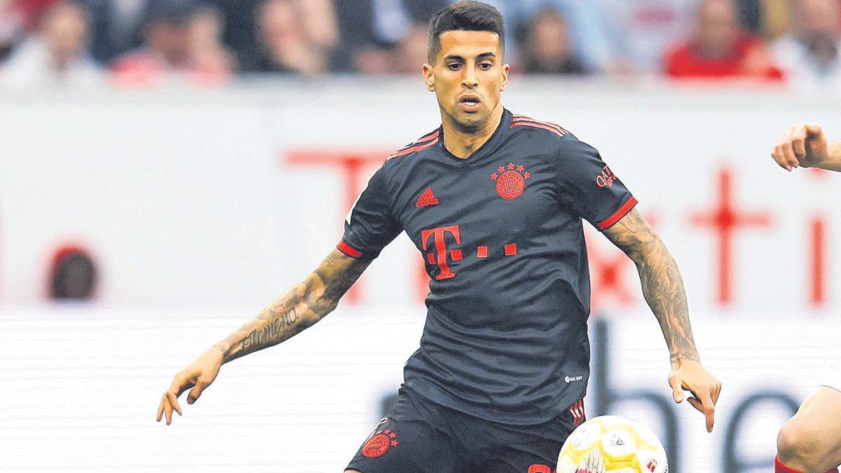 Joao Cancelo, con el FC Bayern Munich