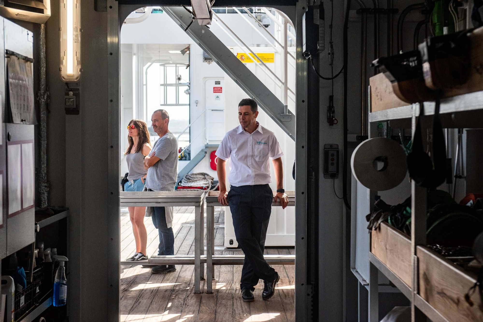 El buque oceanográfico ‘Odón de Buen’ visita A Coruña