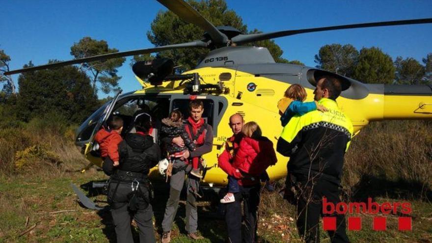 Un colegio de Barcelona pierde a cuatro niños de tres años en el bosque