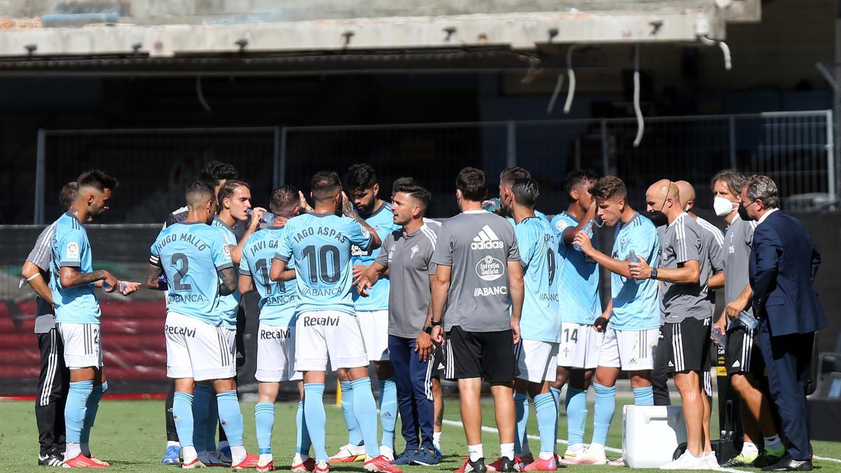 El Celta-Atlético, en imágenes