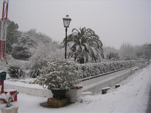 Gran nevada en Extremadura