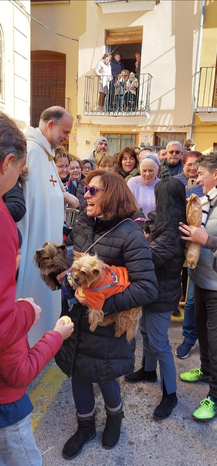 Navajas bendice a sus animales por San Antón