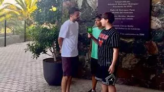 Kirian, capitán de la UD Las Palmas, un alumno más de la Pessoa: "El año pasado nos manifestó su intención de matricularse"