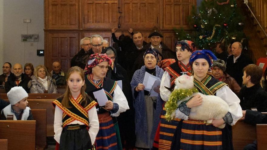 Celebración de la tradicional «La Cordera» que se celebrará en el santuario de la Salud el día de Navidad. | Ch. S.