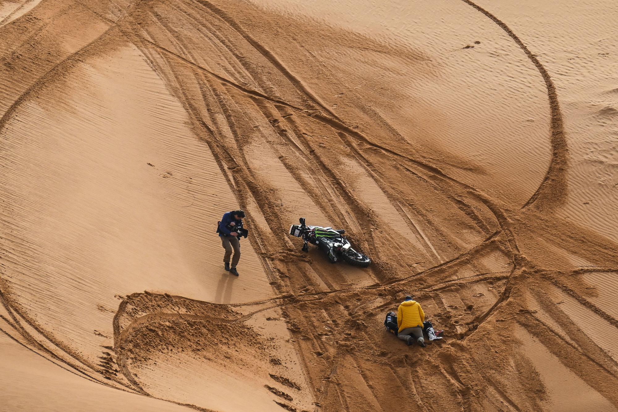 El drama del castellonense Joan Barreda en el Dakar, en imágenes