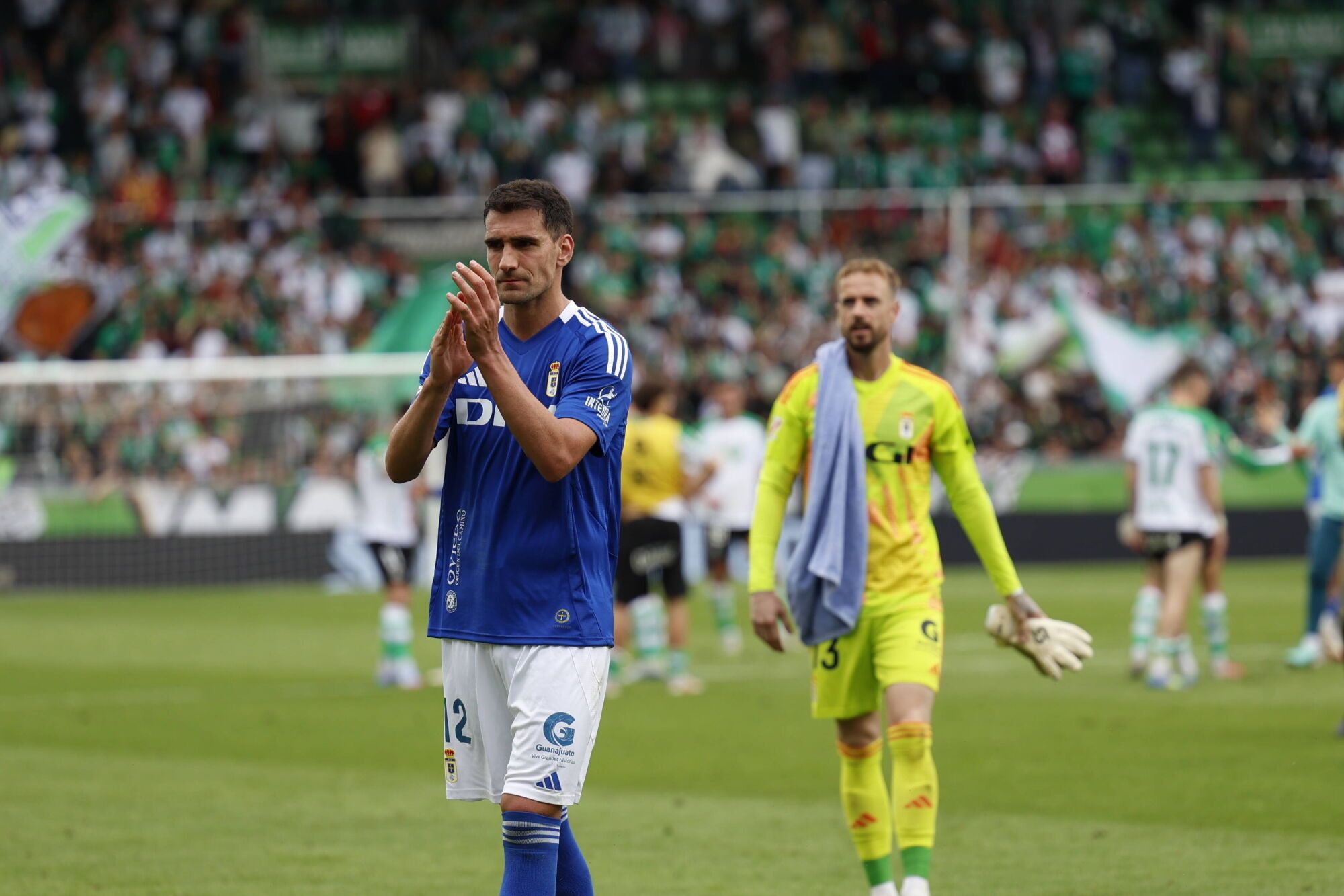 Así fue el partido entre el Real Oviedo y el Racing de Santander
