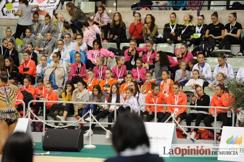 El Campeonato de España arranca en el Palacio de los Deportes con el Rítmica Pozuelo, Ruth Ritmo, Calpe, Praxis y Mabel como líderes