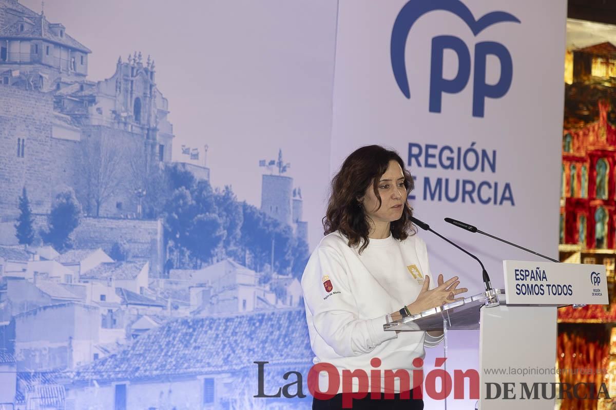 Así ha sido la visita de Isabel Díaz Ayuso a Caravaca de la Cruz