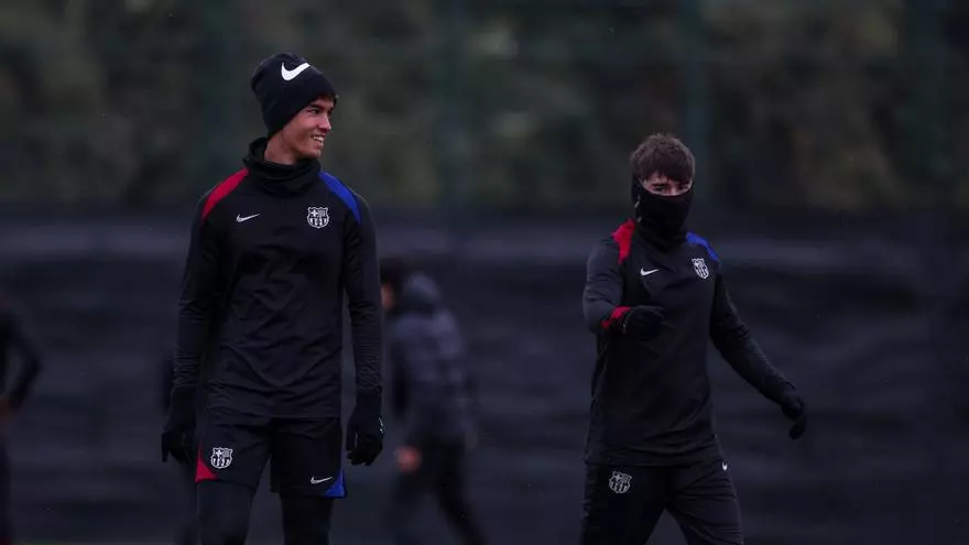 Entrenamiento Barça Atlètic