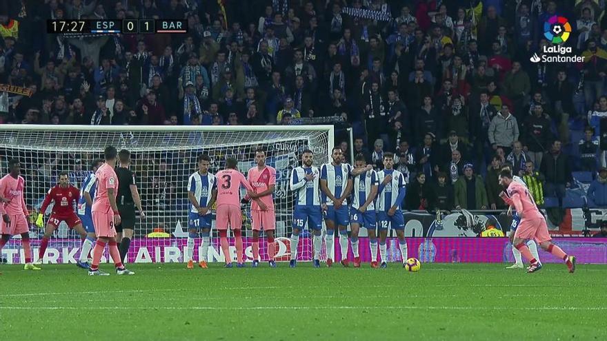 LaLiga Santander: El gol de Messi ante el Espanyol