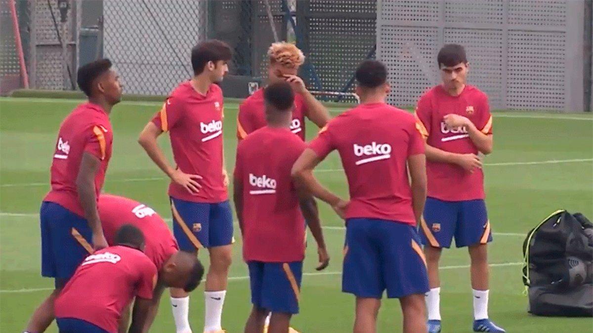 El Barça sigue con su puesta a punto