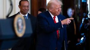 Woods y Trump volvieron a encontrarse en Washington en busca de un acuerdo para el golf mundial