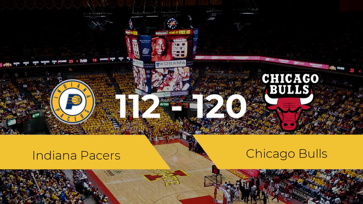 Chicago Bulls derrota a Indiana Pacers por 112-120