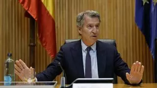 Feijóo: "A Sánchez le ha durado la euforia por la separación de poderes en Hungría lo que se ha tardado en procesar a su esposa"