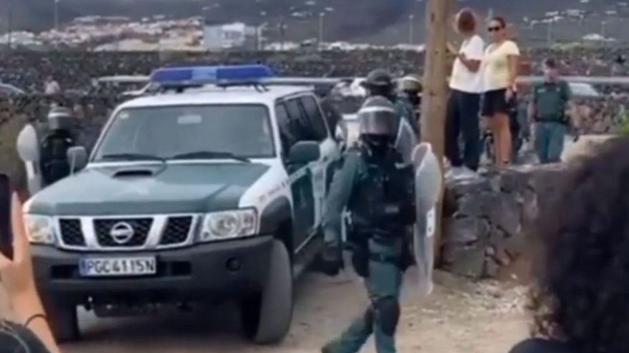 Arrested one of the activists who oppose the Puertito project